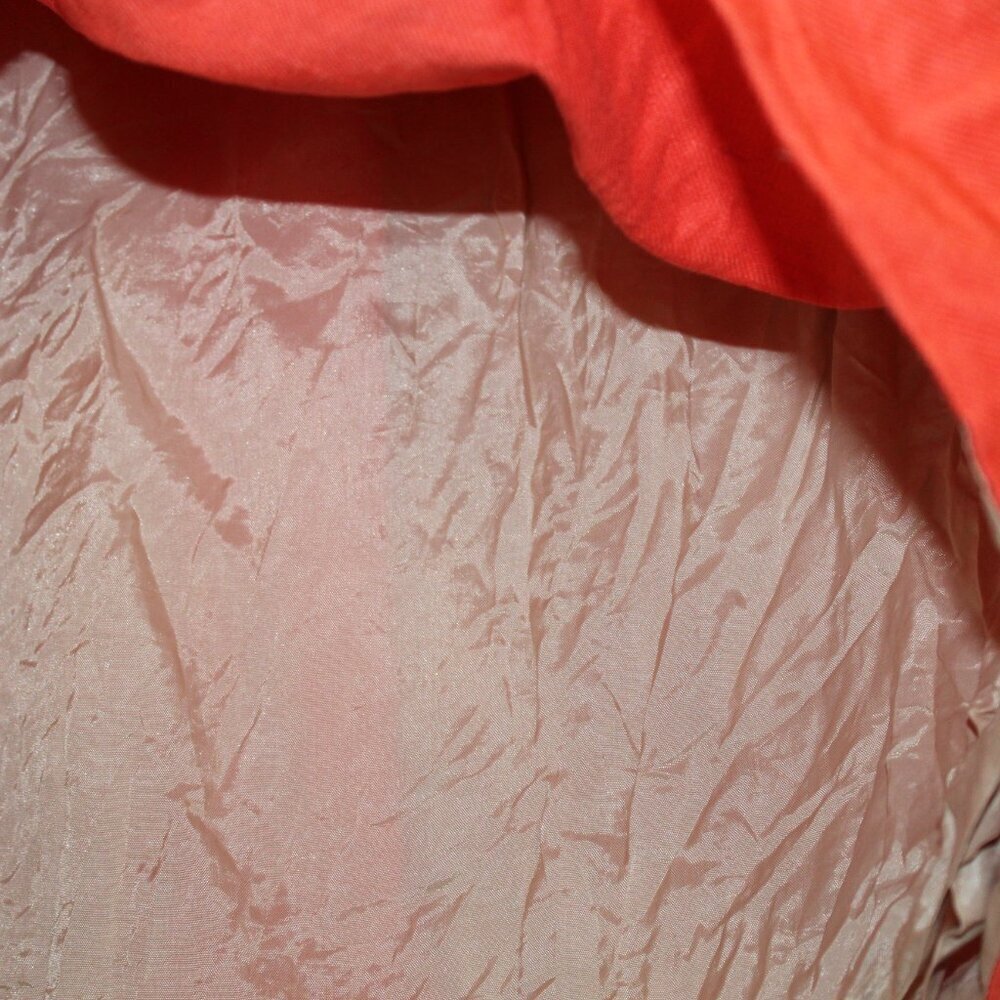 J Crew Factory Orange Skirt Size 2 - Picture 4 of 12